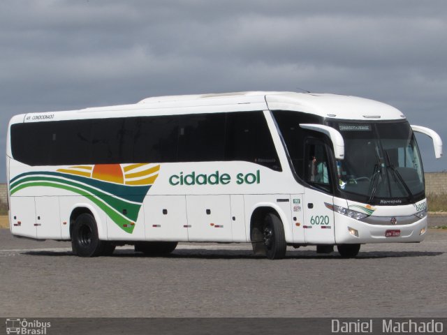 Viação Cidade Sol 6020 na cidade de Vitória da Conquista, Bahia, Brasil, por Daniel  Machado. Número da foto: #5175638.