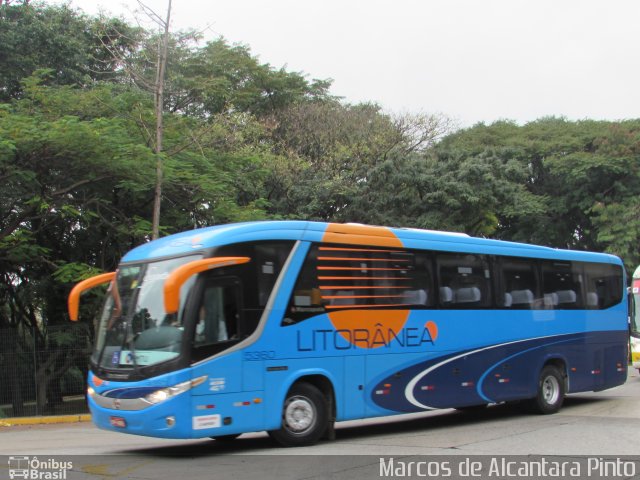 Litorânea Transportes Coletivos 5360 na cidade de São Paulo, São Paulo, Brasil, por Marcos de Alcantara Pinto. Número da foto: #5174143.