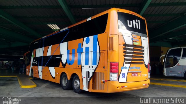UTIL - União Transporte Interestadual de Luxo 11501 na cidade de Resende, Rio de Janeiro, Brasil, por Guilherme Silva. Número da foto: #5175992.
