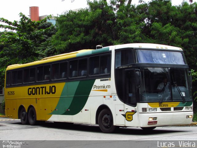 Empresa Gontijo de Transportes 15355 na cidade de São Paulo, São Paulo, Brasil, por Lucas Vieira. ID da foto: 5176596.