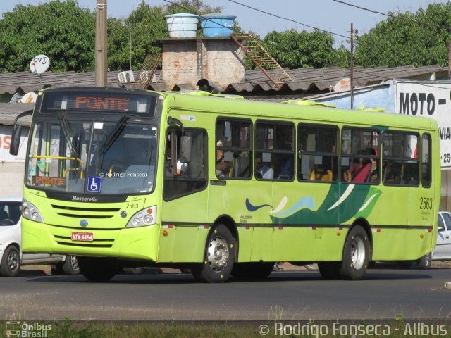 Viação Itaipu 2563 na cidade de Foz do Iguaçu, Paraná, Brasil, por Rodrigo Fonseca. Número da foto: #5176864.