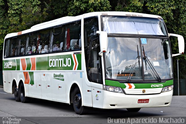 Empresa Gontijo de Transportes 20125 na cidade de São Paulo, São Paulo, Brasil, por Bruno Aparecido Machado. ID da foto: 5177506.