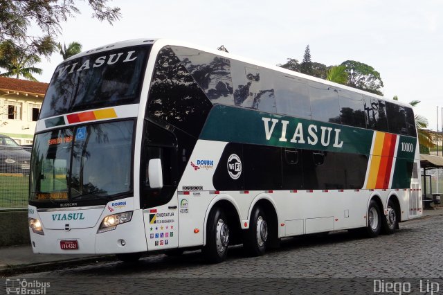 Viasul - Auto Viação Venâncio Aires 10000 na cidade de Joinville, Santa Catarina, Brasil, por Diego Lip. Número da foto: #5177289.