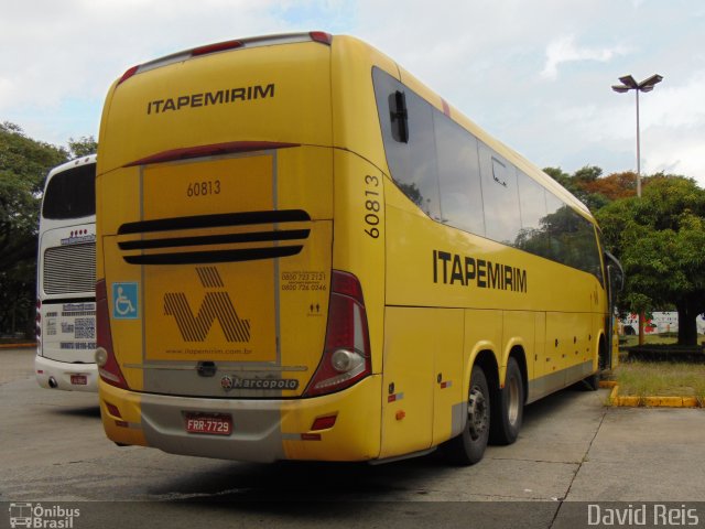 Viação Itapemirim 60813 na cidade de São Paulo, São Paulo, Brasil, por David Reis. ID da foto: 5176130.