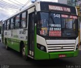 Viação Forte AF-54825 na cidade de Belém, Pará, Brasil, por Lucas Jacó. Número da foto: #:id.