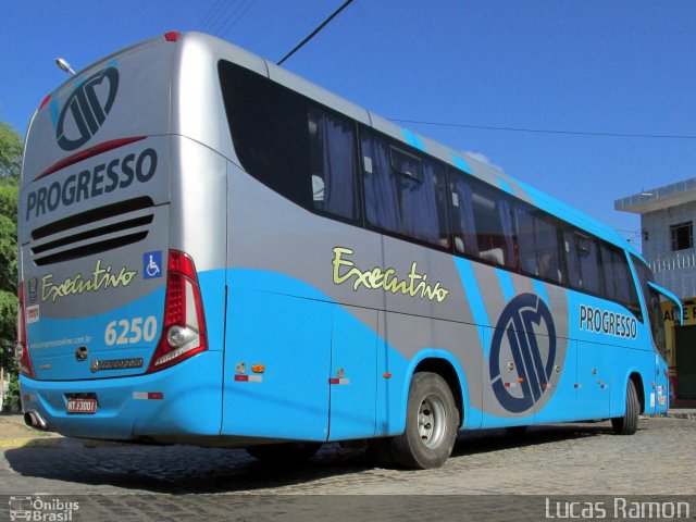 Auto Viação Progresso 6250 na cidade de Serra Talhada, Pernambuco, Brasil, por Lucas Ramon. ID da foto: 5178860.