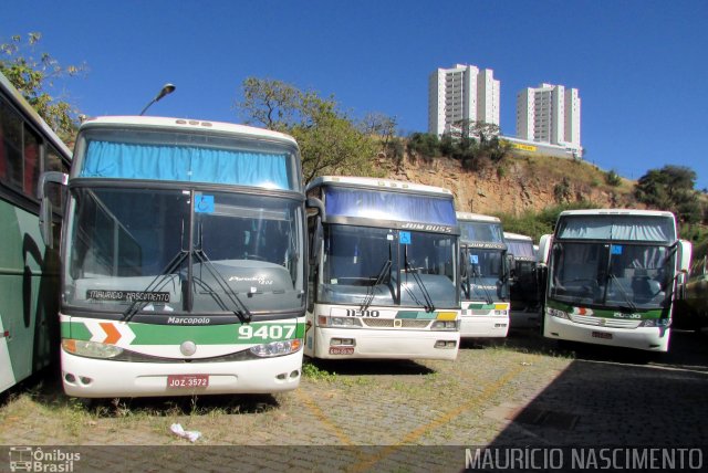 Empresa Gontijo de Transportes 9407 na cidade de Belo Horizonte, Minas Gerais, Brasil, por Maurício Nascimento. Número da foto: #5178432.