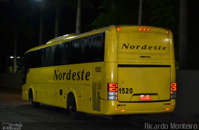 Viação Nordeste 1520 na cidade de Fortaleza, Ceará, Brasil, por Ricardo Silva Monteiro. Número da foto: #5179230.