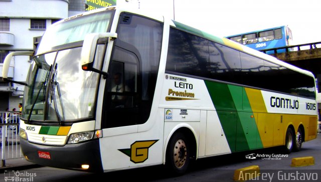 Empresa Gontijo de Transportes 16015 na cidade de Belo Horizonte, Minas Gerais, Brasil, por Andrey Gustavo. ID da foto: 5181242.