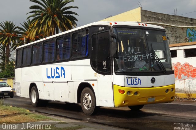 Autobuses Lusa 365 na cidade de Mixquiahuala de Juárez, Hidalgo, México, por Omar Ramírez Thor2102. ID da foto: 5181018.