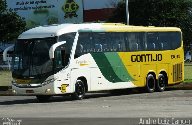 Empresa Gontijo de Transportes 19010 na cidade de Goiânia, Goiás, Brasil, por André Luiz Canon. Número da foto: #5180225.