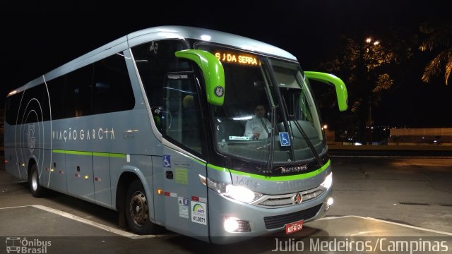 Viação Garcia 16414 na cidade de Londrina, Paraná, Brasil, por Julio Medeiros. ID da foto: 5181469.