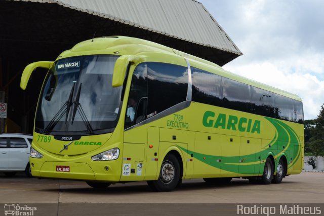 Viação Garcia 7789 na cidade de Maringá, Paraná, Brasil, por Rodrigo Matheus. Número da foto: #5182227.