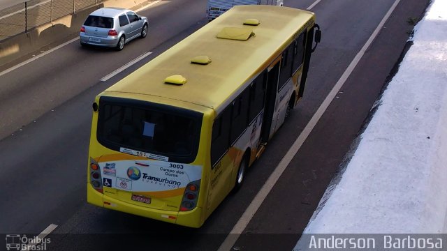 Viação Campo dos Ouros 3003 na cidade de Guarulhos, São Paulo, Brasil, por Anderson Barbosa Marinho. Número da foto: #5182095.