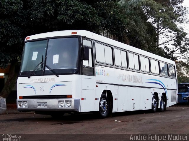 Ônibus Particulares 1558 na cidade de Foz do Iguaçu, Paraná, Brasil, por André Felipe Mudrei. ID da foto: 5184631.