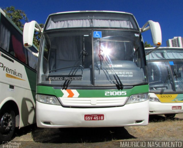 Empresa Gontijo de Transportes 21085 na cidade de Belo Horizonte, Minas Gerais, Brasil, por Maurício Nascimento. ID da foto: 5183617.