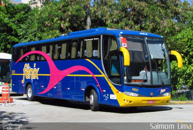 Rápido Expresso Fênix Viação 10025 na cidade de São Paulo, São Paulo, Brasil, por Saimom  Lima. Número da foto: #5183960.