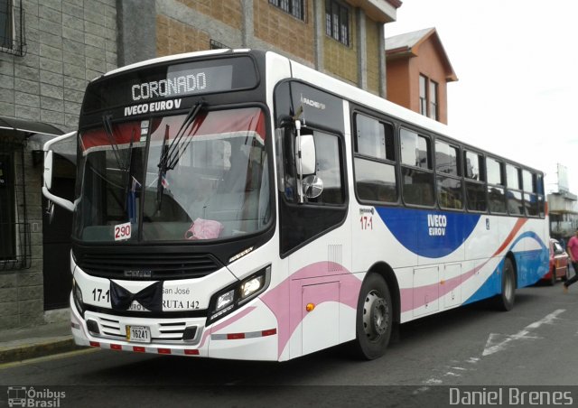 Transportes Coronado 17-1 na cidade de , por Daniel Brenes. ID da foto: 5184416.