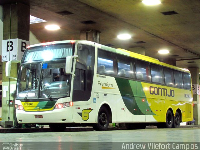 Empresa Gontijo de Transportes 11990 na cidade de Belo Horizonte, Minas Gerais, Brasil, por Andrew Campos. Número da foto: #5184063.