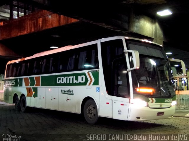 Empresa Gontijo de Transportes 20025 na cidade de Belo Horizonte, Minas Gerais, Brasil, por Sérgio Augusto Braga Canuto. ID da foto: 5183978.