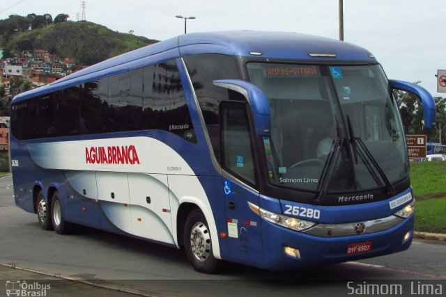 Viação Águia Branca 26280 na cidade de Vitória, Espírito Santo, Brasil, por Saimom  Lima. Número da foto: #5183962.