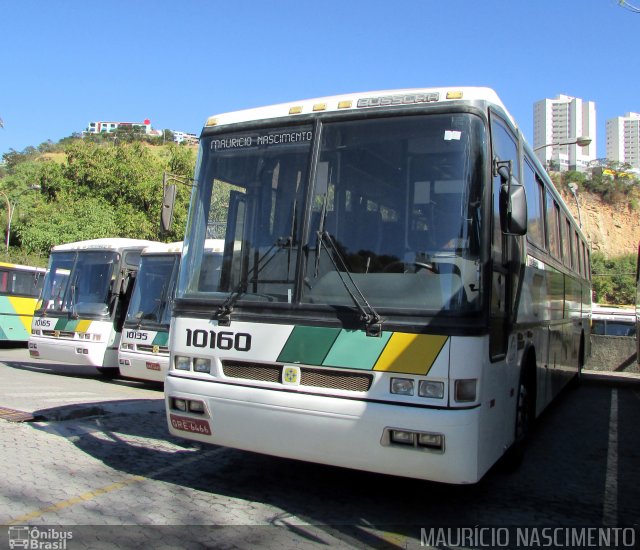 Empresa Gontijo de Transportes 10160 na cidade de Belo Horizonte, Minas Gerais, Brasil, por Maurício Nascimento. ID da foto: 5183747.