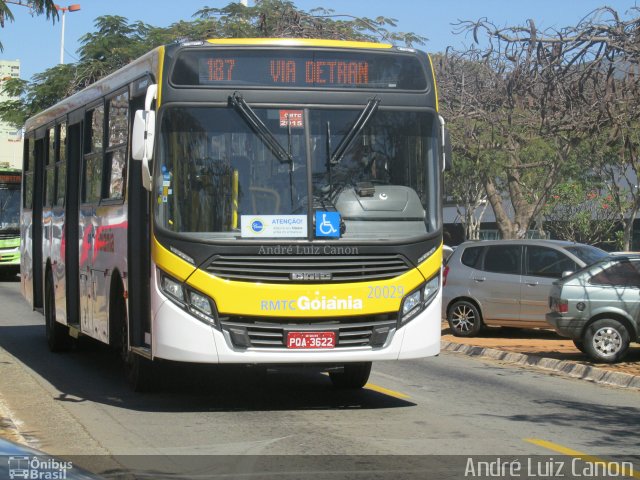 HP Transportes Coletivos 20029 na cidade de Goiânia, Goiás, Brasil, por André Luiz Canon. Número da foto: #5242285.