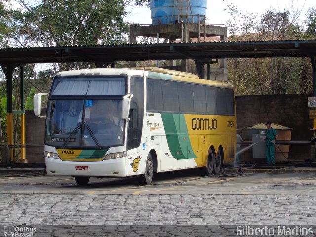 Empresa Gontijo de Transportes 11825 na cidade de Governador Valadares, Minas Gerais, Brasil, por Gilberto Martins. ID da foto: 5242876.