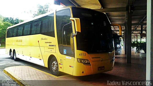 Viação Itapemirim 48113 na cidade de Queluz, São Paulo, Brasil, por Tadeu Vasconcelos. Número da foto: #5241336.