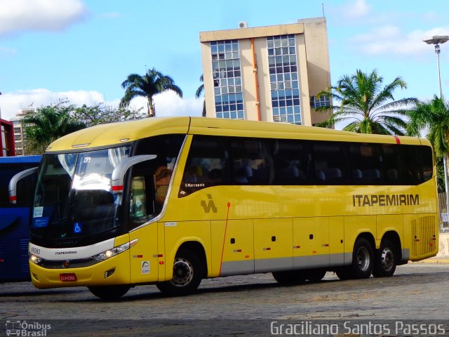 Viação Itapemirim 60583 na cidade de Governador Valadares, Minas Gerais, Brasil, por Graciliano Santos Passos. Número da foto: #5240799.