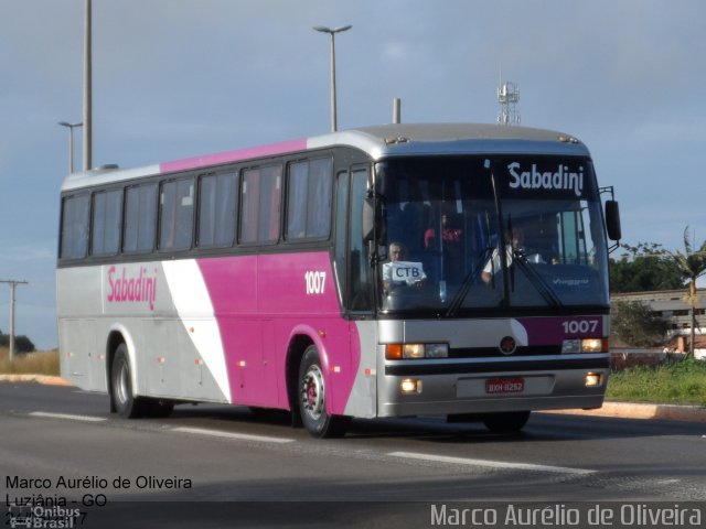 Sabadini Transportes 1007 na cidade de Luziânia, Goiás, Brasil, por Marco Aurélio de Oliveira. ID da foto: 5240905.