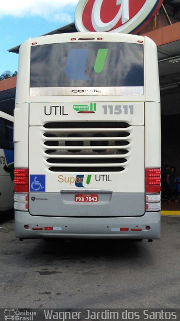 UTIL - União Transporte Interestadual de Luxo 11511 na cidade de Juiz de Fora, Minas Gerais, Brasil, por Wagner Jardim dos Santos. ID da foto: 5241268.