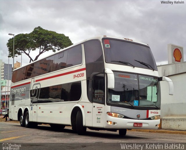 Transpen Transporte Coletivo e Encomendas 34008 na cidade de Sorocaba, São Paulo, Brasil, por Weslley Kelvin Batista. Número da foto: #5263979.