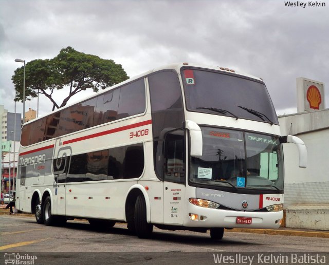 Transpen Transporte Coletivo e Encomendas 34008 na cidade de Sorocaba, São Paulo, Brasil, por Weslley Kelvin Batista. ID da foto: 5263979.