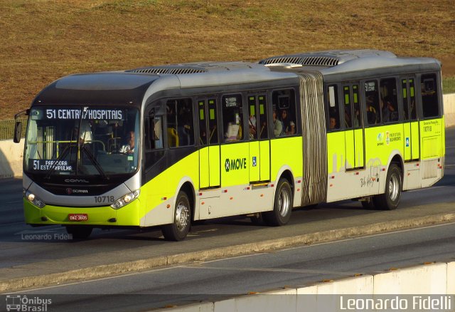São Dimas Transportes 10718 na cidade de Belo Horizonte, Minas Gerais, Brasil, por Leonardo Fidelli. Número da foto: #5264011.