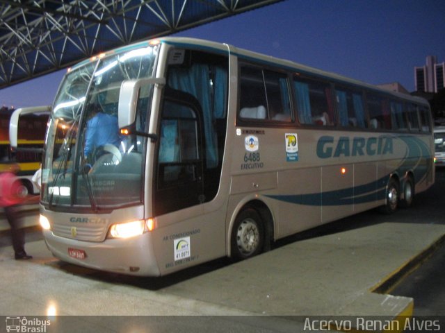 Viação Garcia 6488 na cidade de Piracicaba, São Paulo, Brasil, por George Miranda. Número da foto: #5265087.