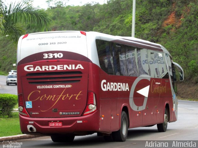 Expresso Gardenia 3310 na cidade de Mariana, Minas Gerais, Brasil, por Adriano  Almeida. ID da foto: 5264201.