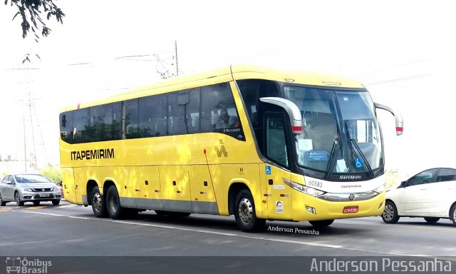 Viação Itapemirim 60583 na cidade de Campos dos Goytacazes, Rio de Janeiro, Brasil, por Anderson Pessanha. ID da foto: 5264290.