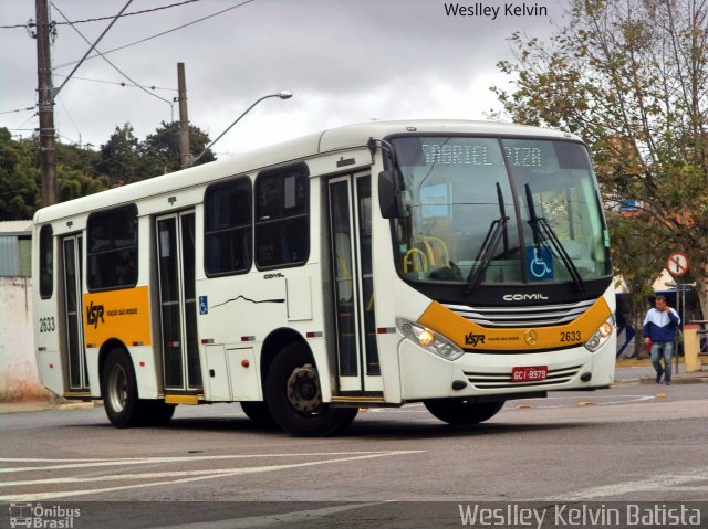 Viação São Roque 2633 na cidade de São Roque, São Paulo, Brasil, por Weslley Kelvin Batista. Número da foto: #5263925.