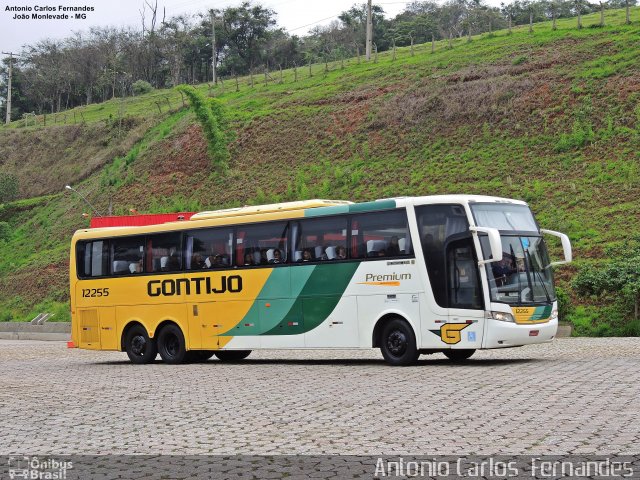 Empresa Gontijo de Transportes 12255 na cidade de João Monlevade, Minas Gerais, Brasil, por Antonio Carlos Fernandes. ID da foto: 5266618.