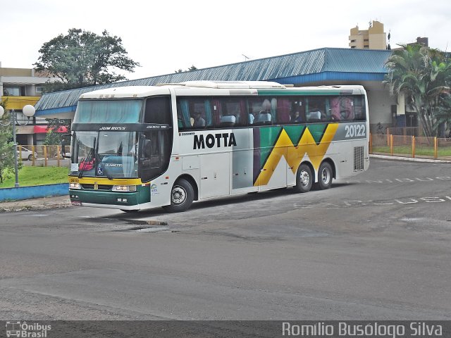 Viação Motta 20122 na cidade de Rolândia, Paraná, Brasil, por Romílio Busólogo Silva . ID da foto: 5268473.