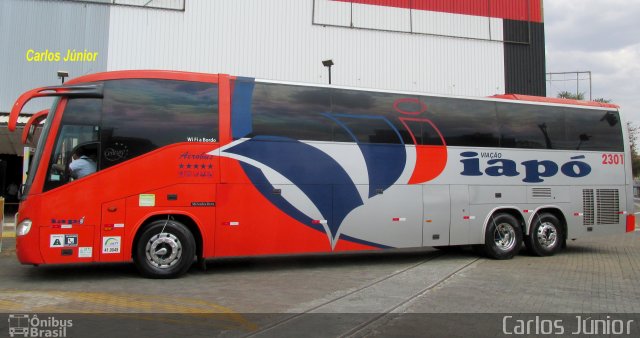 Viação Santana Iapó 2301 na cidade de Goiânia, Goiás, Brasil, por Carlos Júnior. Número da foto: #5267960.