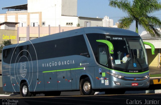 Viação Garcia 16244 na cidade de Londrina, Paraná, Brasil, por Carlos Júnior. ID da foto: 5267952.