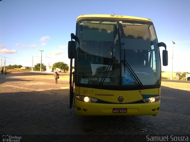 Viação Itapemirim 8717 na cidade de Picos, Piauí, Brasil, por Samuel Souza. Número da foto: #5266836.