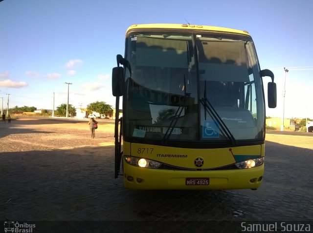 Viação Itapemirim 8717 na cidade de Picos, Piauí, Brasil, por Samuel Souza. ID da foto: 5266836.