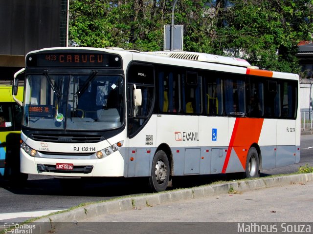Evanil Transportes e Turismo RJ 132.114 na cidade de Rio de Janeiro, Rio de Janeiro, Brasil, por Matheus Souza. Número da foto: #5270124.