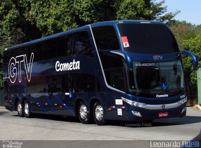 Viação Cometa 17310 na cidade de São Paulo, São Paulo, Brasil, por Leonardo Fidelli. Número da foto: #5270243.