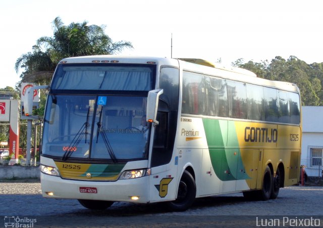 Empresa Gontijo de Transportes 12525 na cidade de Viana, Espírito Santo, Brasil, por Luan Peixoto. ID da foto: 5269674.