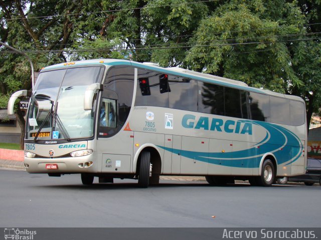 Viação Garcia 7805 na cidade de Sorocaba, São Paulo, Brasil, por George Miranda. Número da foto: #5270151.