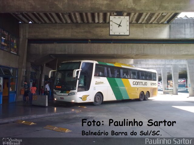 Empresa Gontijo de Transportes 12815 na cidade de Curitiba, Paraná, Brasil, por Paulinho Sartor. Número da foto: #5268763.
